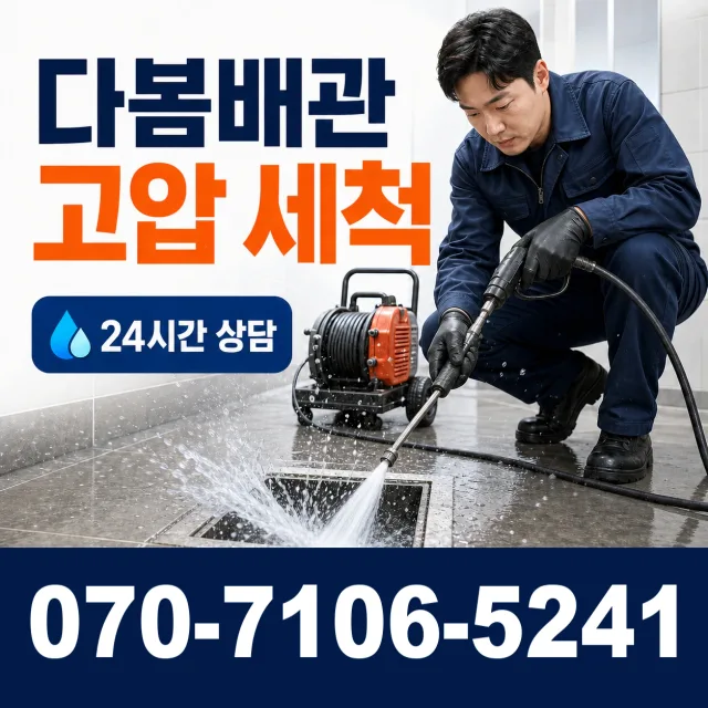 부천시 오정구 배수관막힘 상담 이미지 4